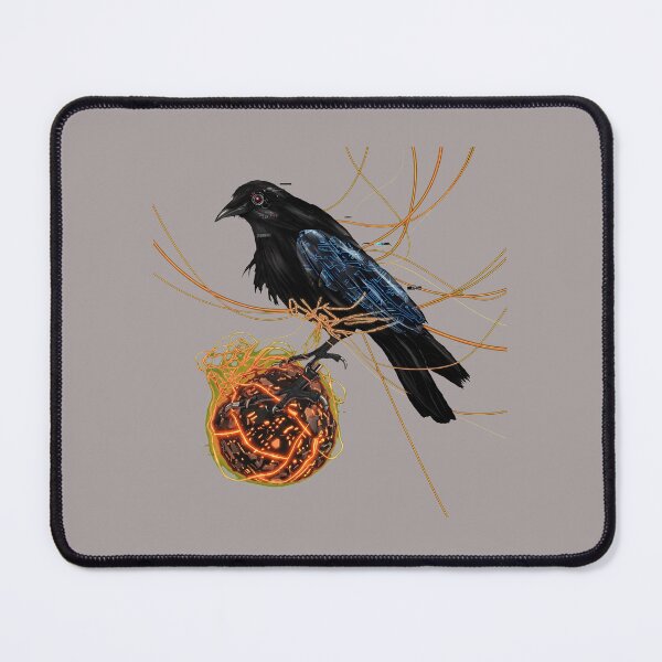 Item preview, Black Bird Tangled in Red String Art-37 designed and sold by LucasKeil.