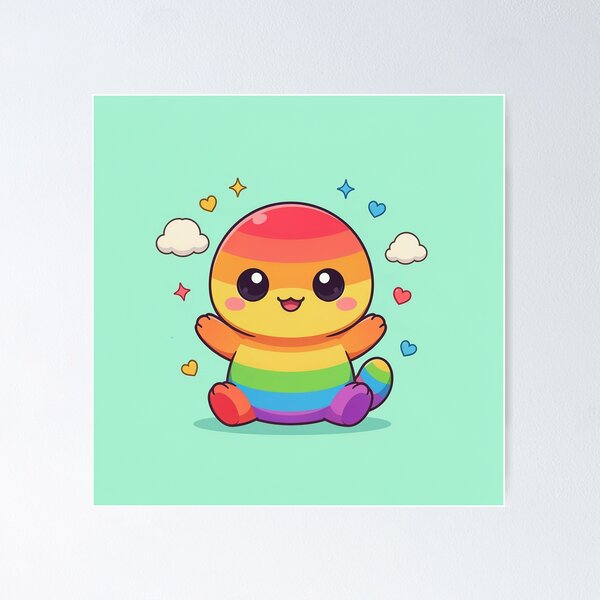 Item preview, Cute Bear Colorful World designed and sold by wersalamano87.