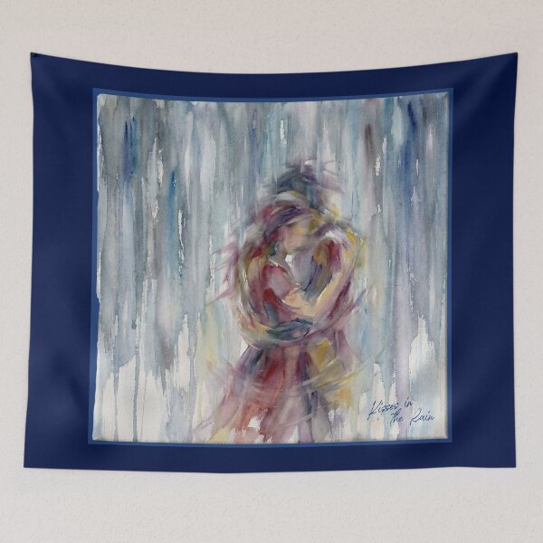 Item preview, KISSES IN THE RAIN ll designed and sold by BabaSoti.