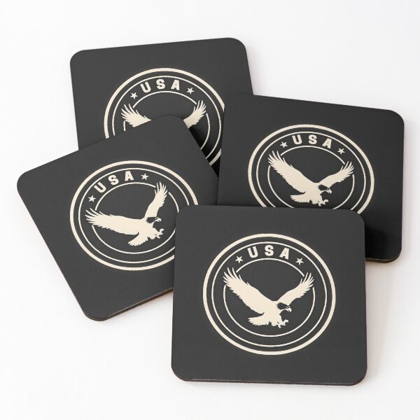 Item preview, Vintage American Bald Eagle Circular Badge Emblem Vector designed and sold by Shutter-Dragon.