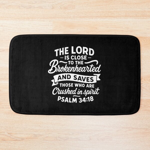 Item preview, Psalm 34:18 The LORD Is Close To The Brokenhearted designed and sold by plushism.