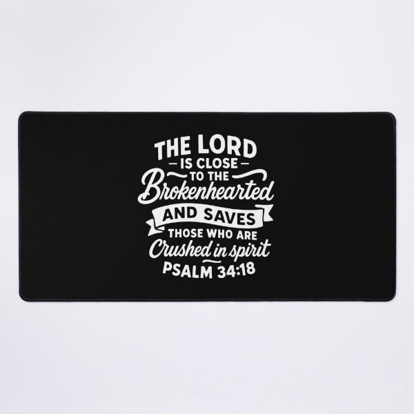 Item preview, Psalm 34:18 The LORD Is Close To The Brokenhearted designed and sold by plushism.