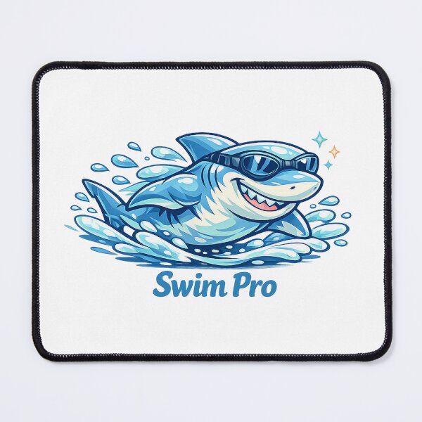Item preview, Kawaii Swim Shark designed and sold by Sommium .