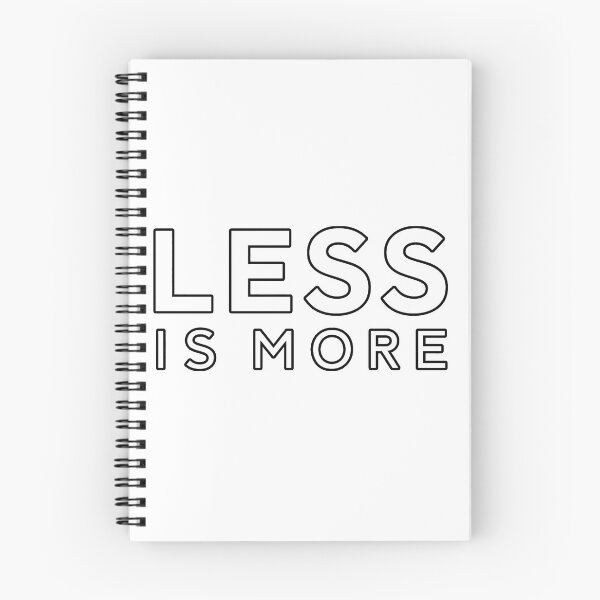 Item preview, less is more designed and sold by archi-shirt.