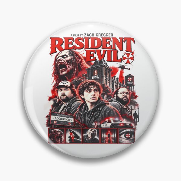 Item preview, Resident Evil Requiem Leon Kennedy Horror Collage designed and sold by Miniadecal.