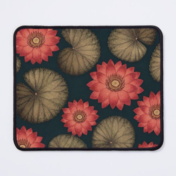 Item preview, Vintage Lotus Pattern designed and sold by cbfineart.