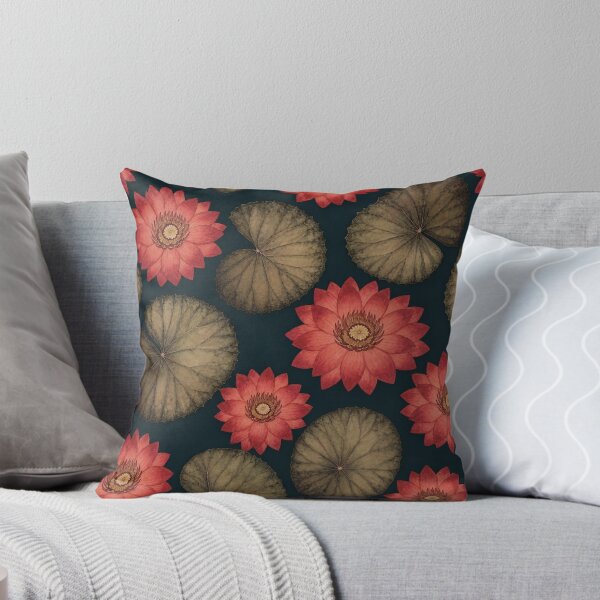Item preview, Vintage Lotus Pattern designed and sold by cbfineart.
