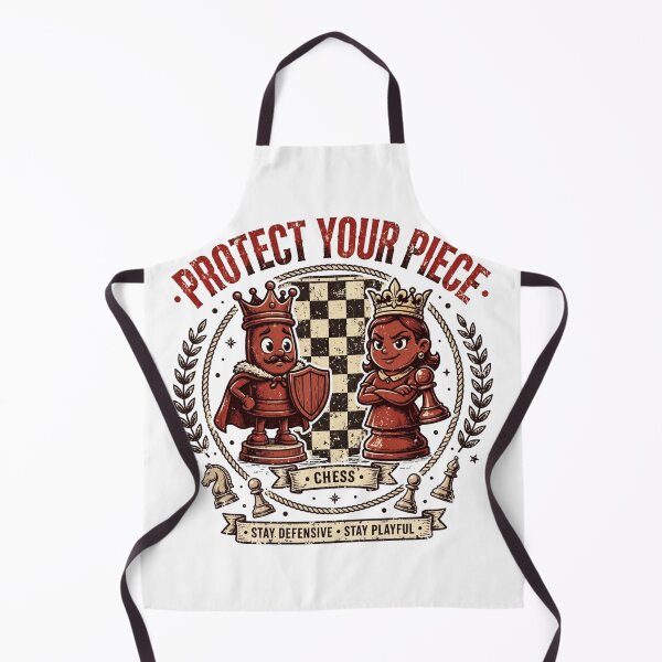 Item preview, Protect Your Piece Chess - Funny Chess Player Design designed and sold by StyxIND.