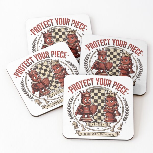 Item preview, Protect Your Piece Chess - Funny Chess Player Design designed and sold by StyxIND.