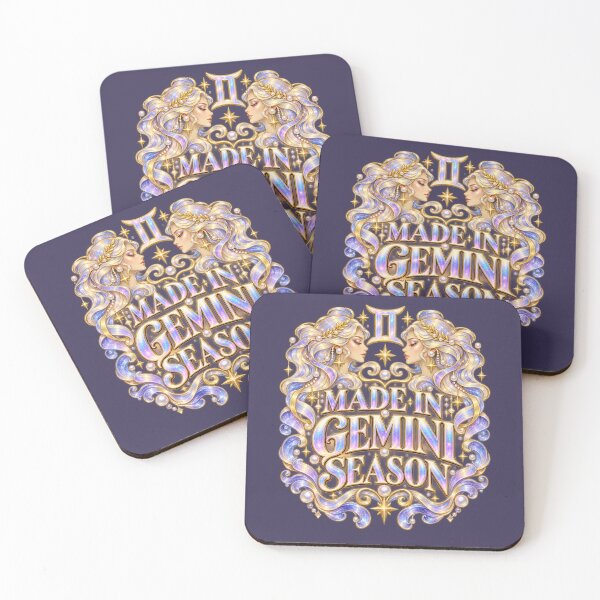 Item preview, Made in Gemini Season – Iridescent Celestial Twins designed and sold by MetaModel Editions.