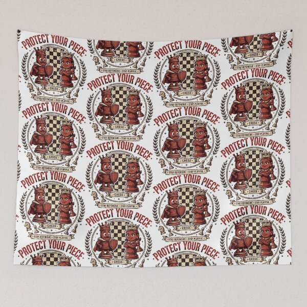 Item preview, Protect Your Piece Chess - Funny Chess Player Design designed and sold by StyxIND.