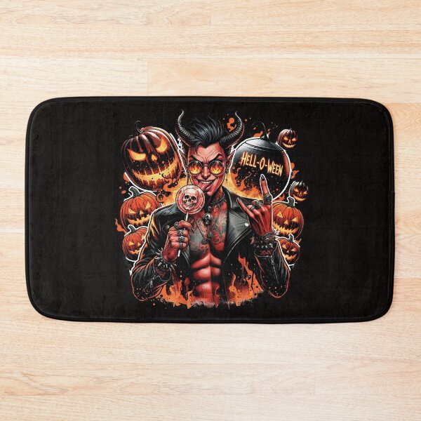 Item preview, Halloween Devil Pumpkin Lollipop Horns Cauldron designed and sold by Voodoo Store Paranormal Collections.