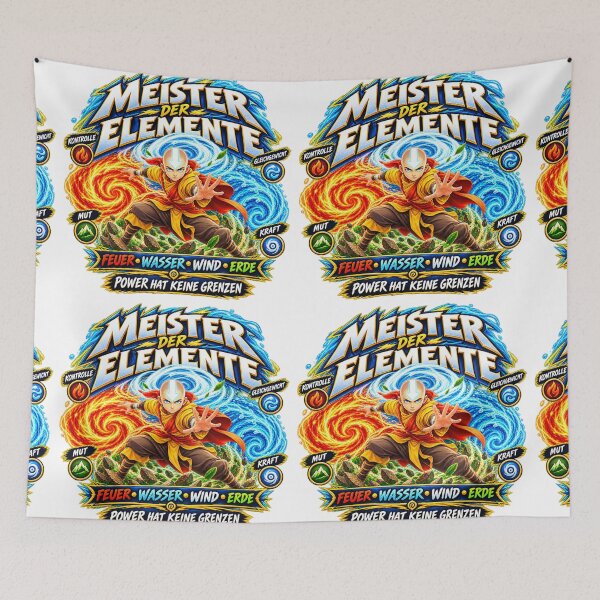 Item preview, avatar der herr der elemente designed and sold by richiebenny.