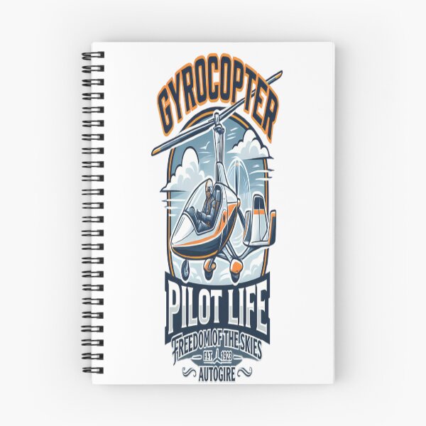 Item preview, Gyrocopter Pilot Life – Freedom of the Skies Vintage Aviation designed and sold by ActionForge.