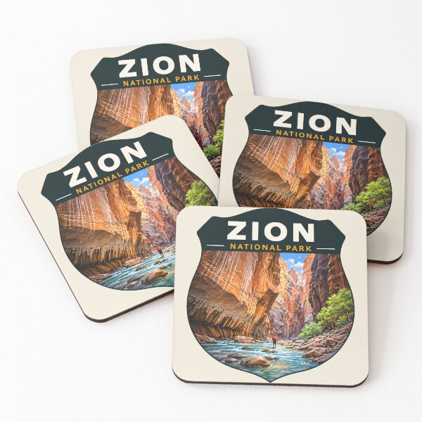 Item preview, Zion National Park Utah Sticker designed and sold by Gideon Emmerich.