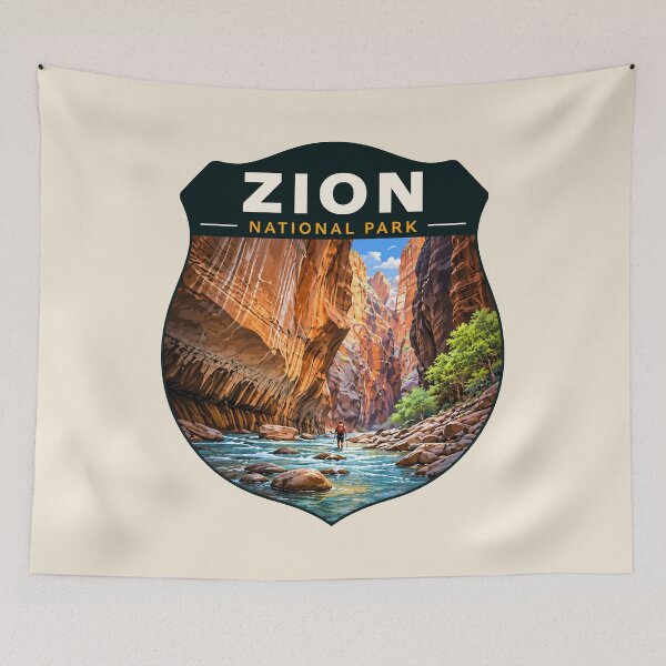 Item preview, Zion National Park Utah Sticker designed and sold by Gideon Emmerich.