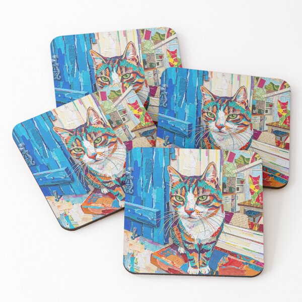 Item preview, Cat collage designed and sold by GasconyPassion.