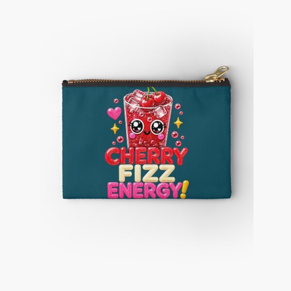 Item preview, Cherry Fizz Energy Cute Cherry Soda Kawaii Drink designed and sold by Liv Solara.
