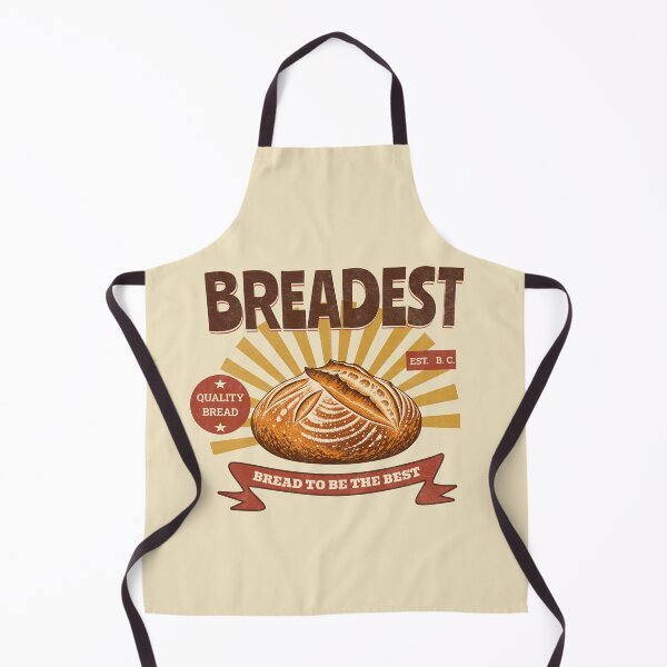 Item preview, BREADEST – 70s Supermarket Bread Baking Pun designed and sold by PuniverseDesign.
