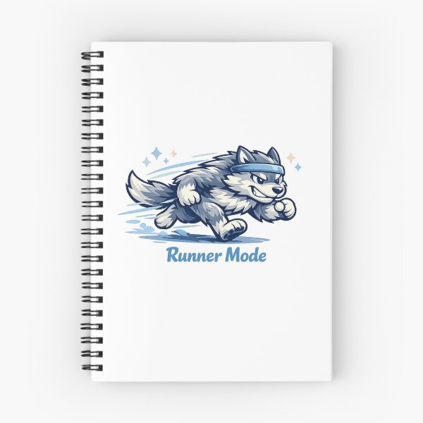 Item preview, Kawaii Runner Wolf designed and sold by Sommium .