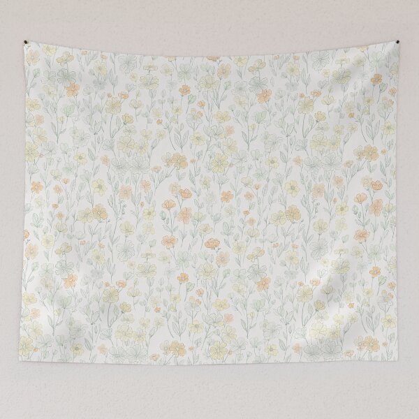 Item preview, Soft Wildflower Design for Cozy Mood designed and sold by NNhu.