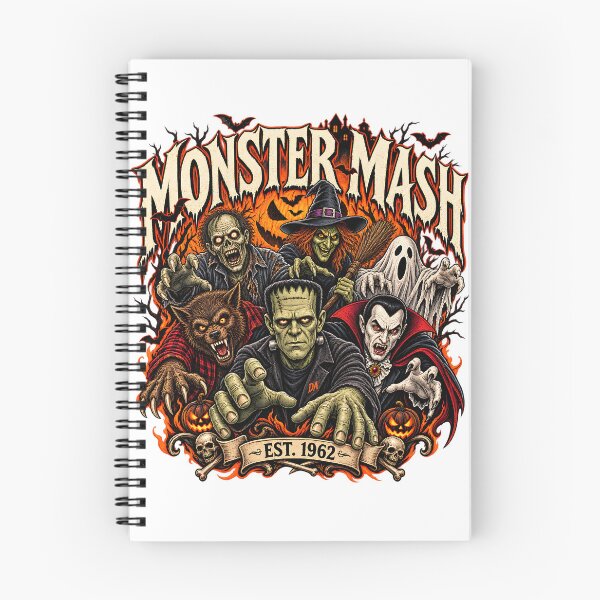 Item preview, Monster Mash Classic Halloween Horror Squad Art    designed and sold by DesignArtist.ia.
