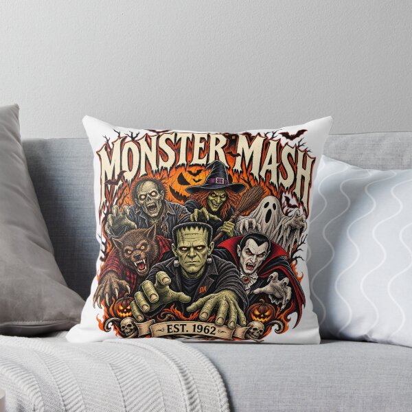 Item preview, Monster Mash Classic Halloween Horror Squad Art    designed and sold by DesignArtist.ia.