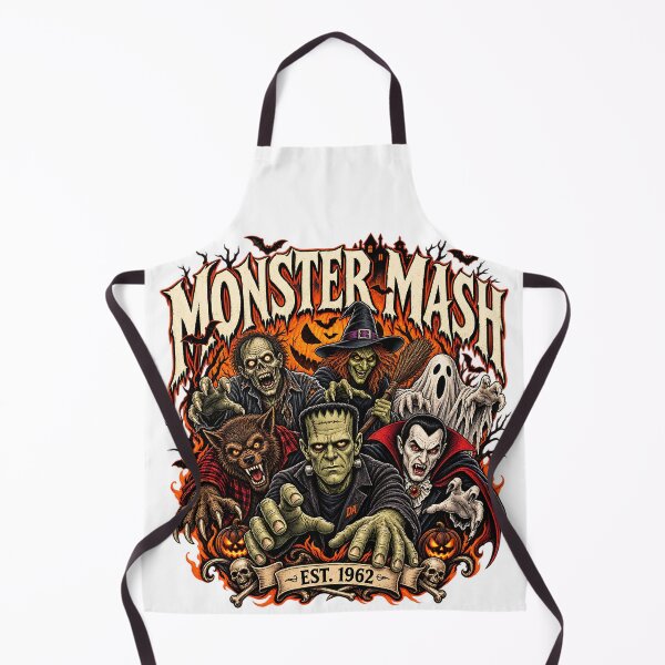 Item preview, Monster Mash Classic Halloween Horror Squad Art designed and sold by DesignArtist.ia.