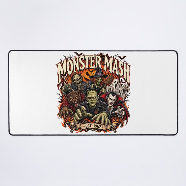 Item preview, Monster Mash Classic Halloween Horror Squad Art designed and sold by DesignArtist.ia.