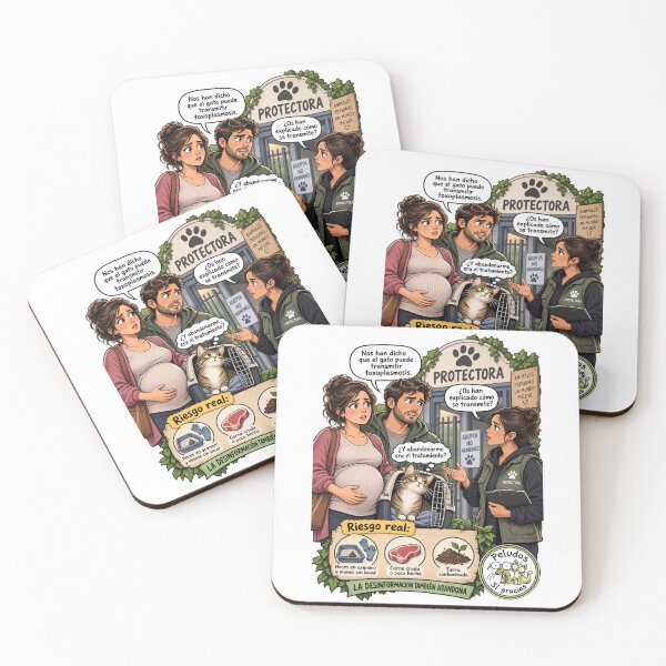 Item preview, Animal abandonment, misinformation also leads to abandonment designed and sold by Peludos, Sí gracias.