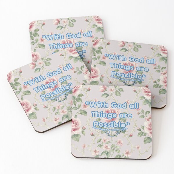 Item preview, With God All Things Are Possible - Inspirational Motivational Items designed and sold by UnifyingSyntax.