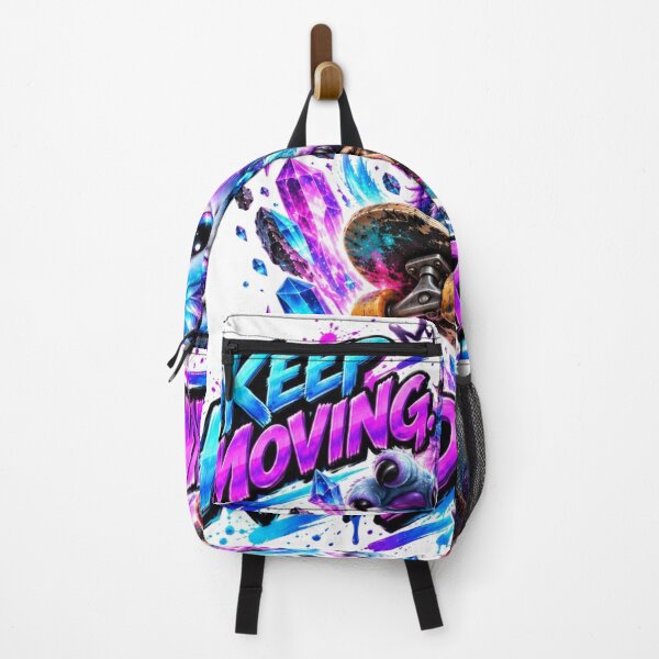 Item preview, Keep Moving Keep Dreaming Moxlings Skater designed and sold by RØNI AI.