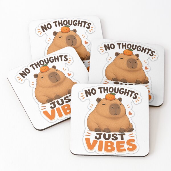 Item preview, No Thoughts Just Vibes designed and sold by Paw&Giggle.