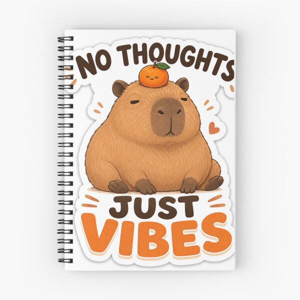 Item preview, No Thoughts Just Vibes designed and sold by Paw&Giggle.