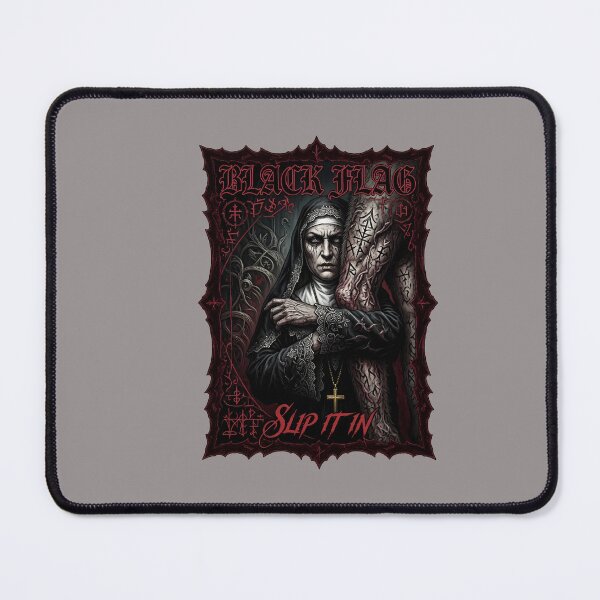 Item preview, Black Flag Nun Slip It In Graphic Design-10 designed and sold by ChristianSimon.