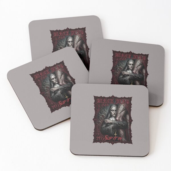 Item preview, Black Flag Nun Slip It In Graphic Design-10 designed and sold by ChristianSimon.
