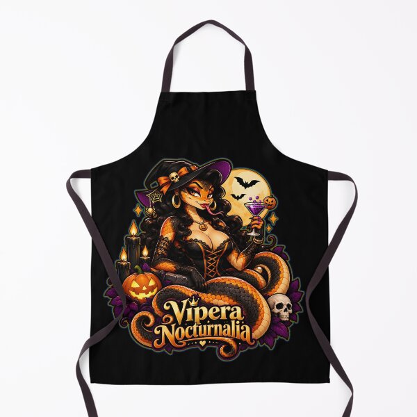 Item preview, Vipera Nocturnalia Halloween Serpent Witch designed and sold by PRINTIONAL.