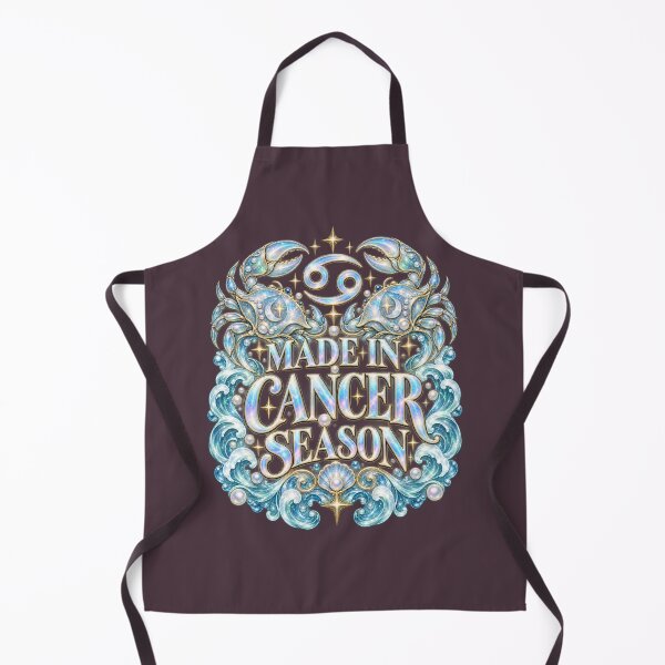 Item preview, Made in Cancer Season – Pearlescent Crab Zodiac Art designed and sold by MetaModel Editions.