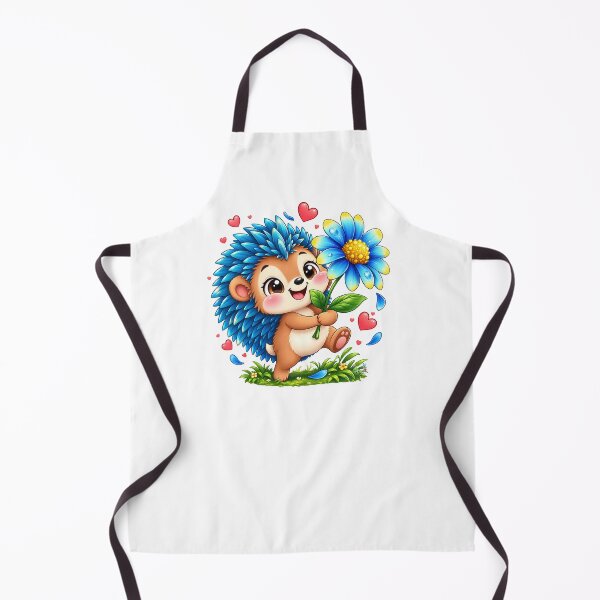 Item preview, Hedgehog, flower of tenderness from Namaloue designed and sold by cheznamaloue.