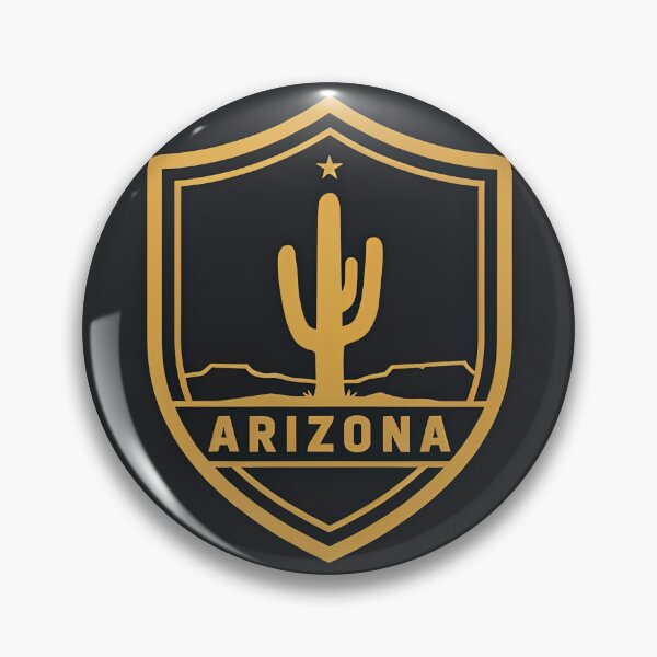 Item preview, Vintage Arizona Saguaro Cactus Shield Badge Emblem Vector designed and sold by Shutter-Dragon.