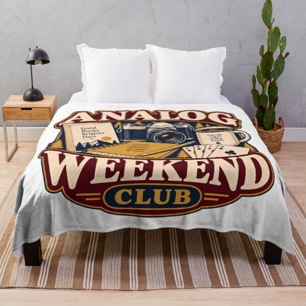 Item preview, Retro Analog Weekend Hobby Club designed and sold by Thai Vibe Studio.