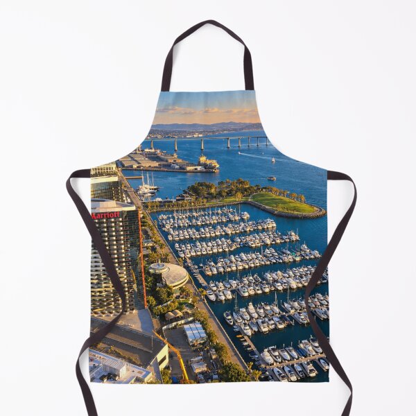 Item preview, Golden Hour Over San Diego Marina designed and sold by Kimberly Palmer.