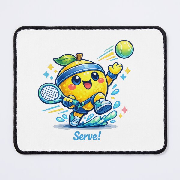 Item preview, Kawaii Tennis Lemon designed and sold by Sommium .