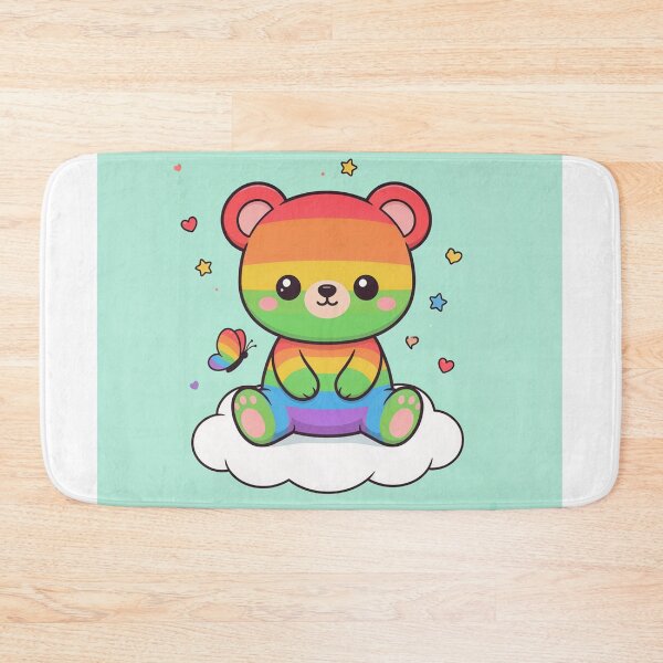 Item preview, Cute Bear Magical Rainbow designed and sold by wersalamano87.