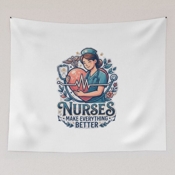 Item preview, Nurses Make Everything Better Professional Medical Design designed and sold by PixelStyle Studio.