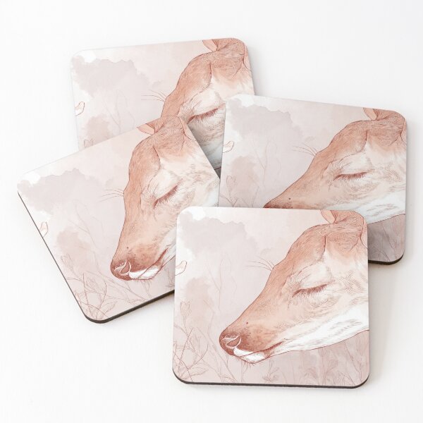 Item preview, A deer stands quietly among plants designed and sold by anytka.