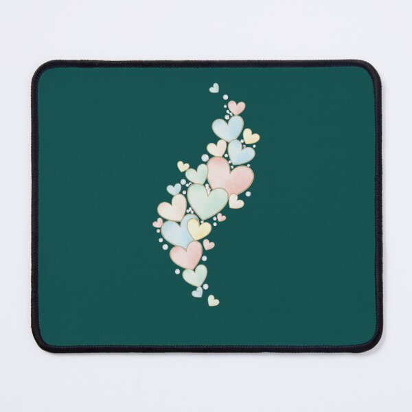 Item preview, Pastel Hearts Pattern Aesthetic designed and sold by Mattigiov.