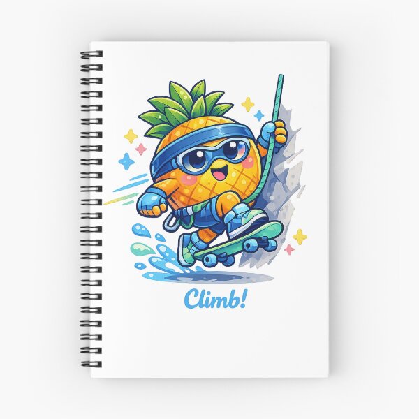 Item preview, Kawaii Climbing Pineapple designed and sold by Sommium .