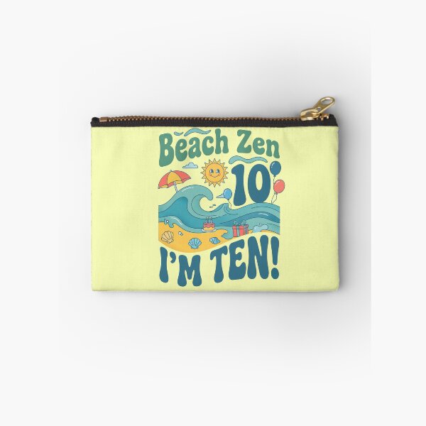 Item preview, Beach Zen, I’m 10! 10th Birthday – Relaxed Coastal Beach Design designed and sold by Sea Gem.