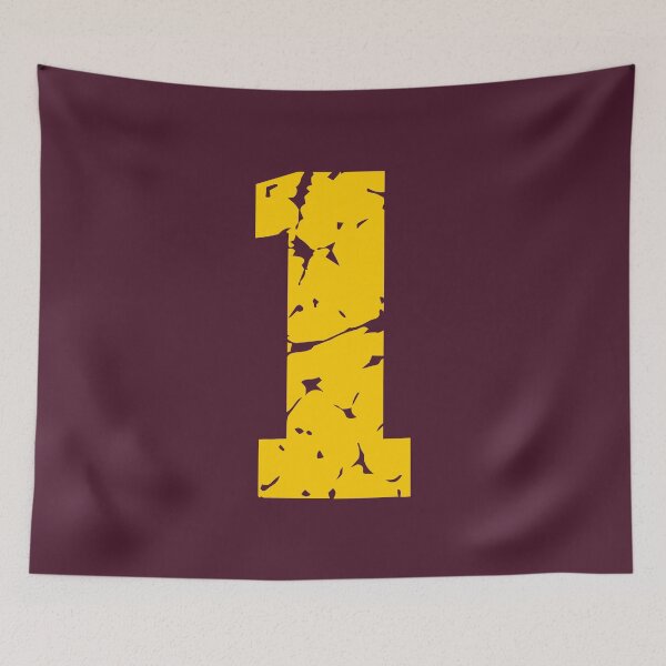 Item preview, Number 1, Yellow #1 designed and sold by Jeallan Designs.